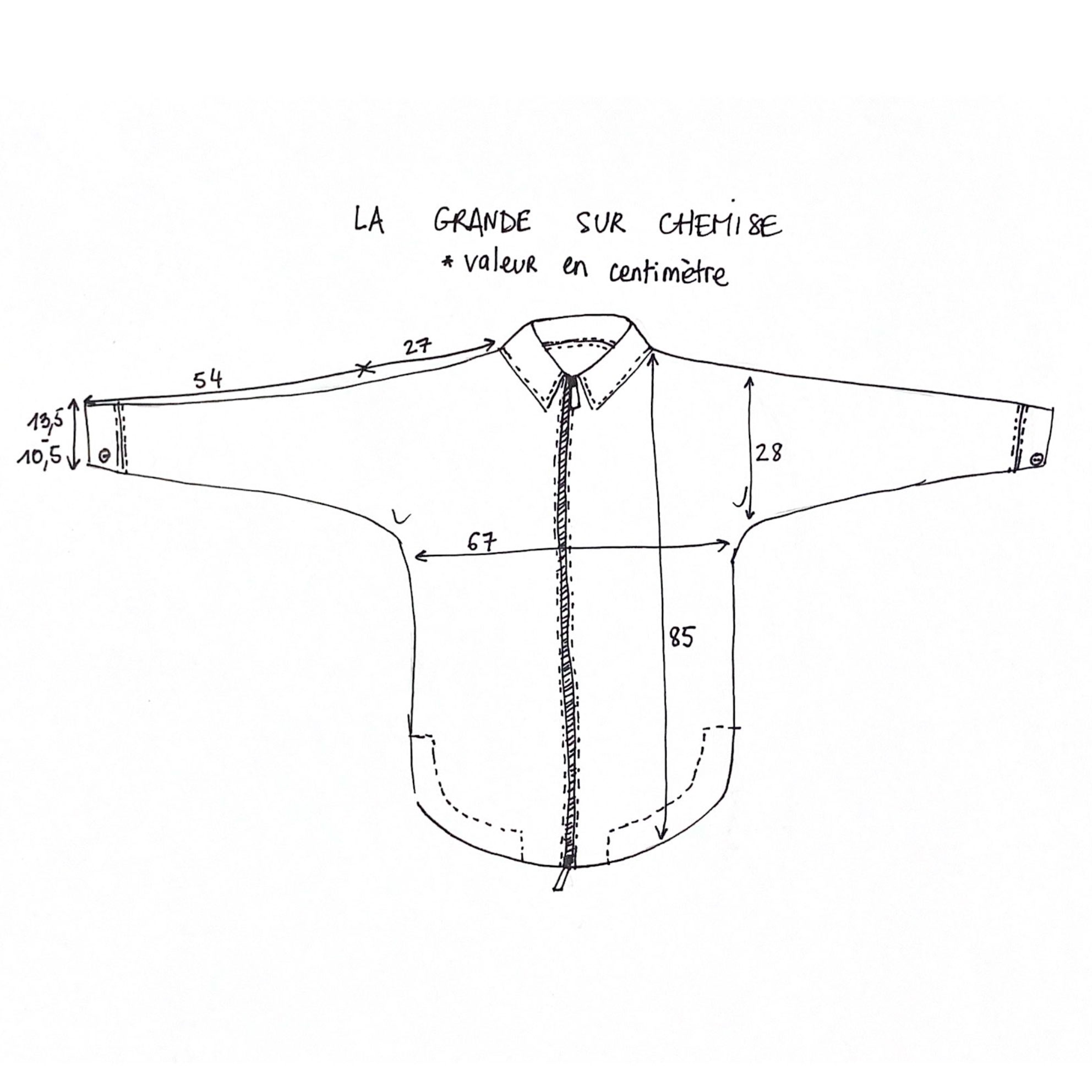 Guide des Tailles - Surchemise